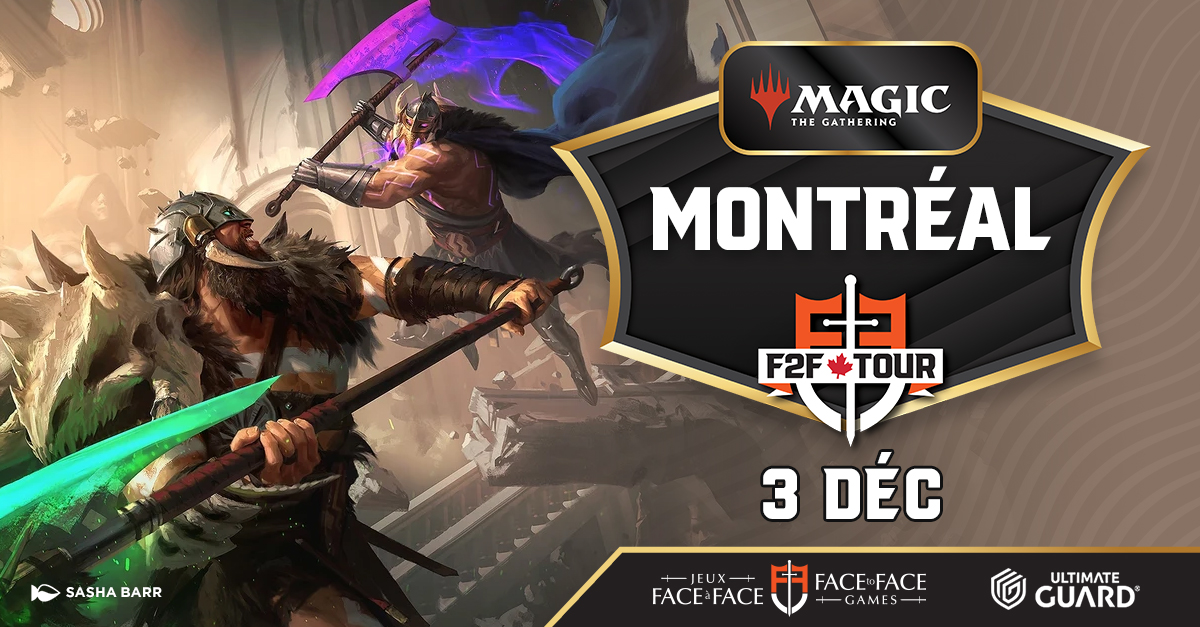 F2F Tour Montreal - December 5, 2026